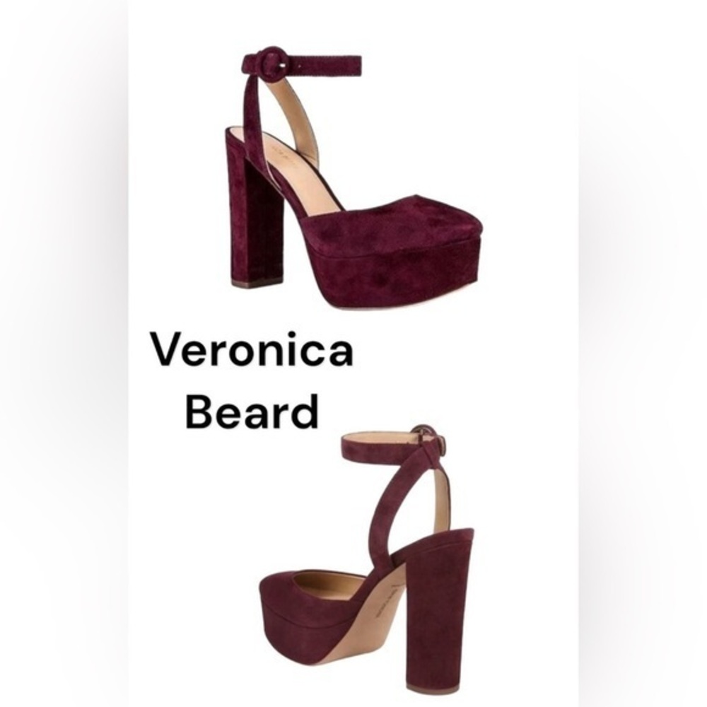 Magda Heel in Merlot Veronica Beard sz 6 & 7